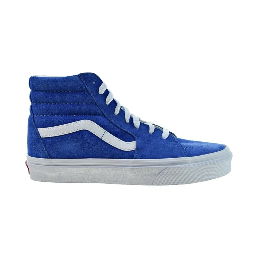 Vans Blue and White High-Top Sneakers EUC